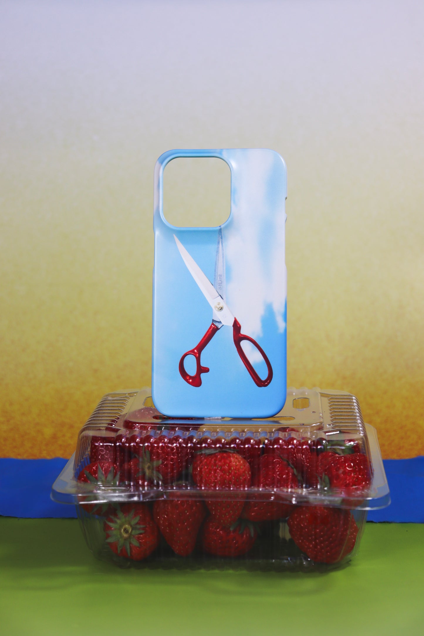 Red Scissors Phone Case