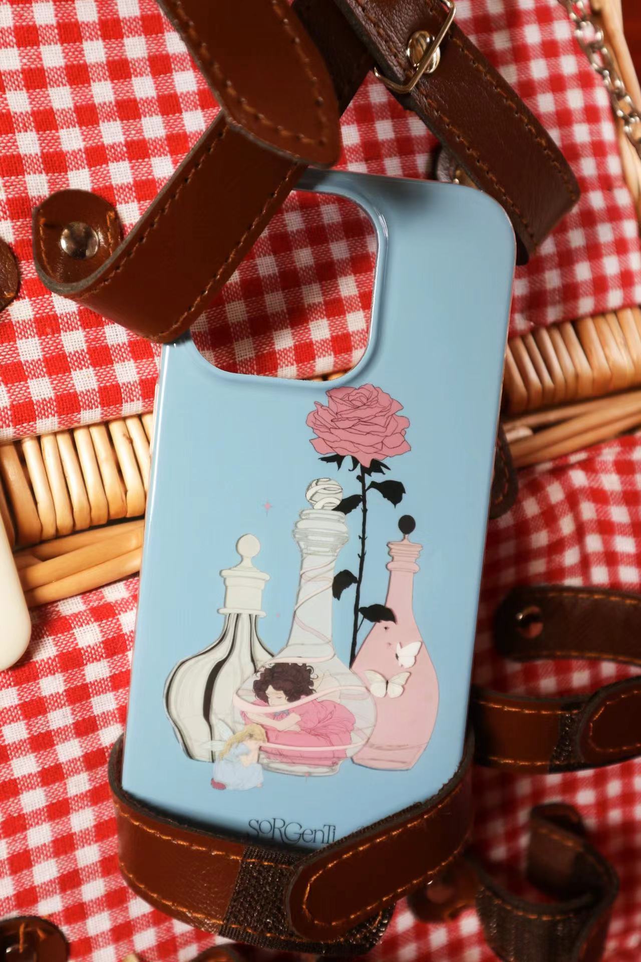 Shugo Chara pink phone case